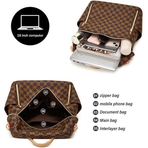 Convertible Design Bag with Pouch